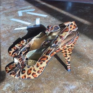 BCBG Girls Leopard print Heels